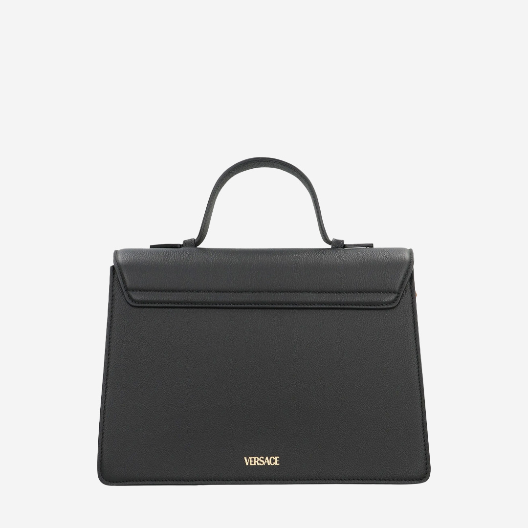  Versace Medusa leather handbag 
