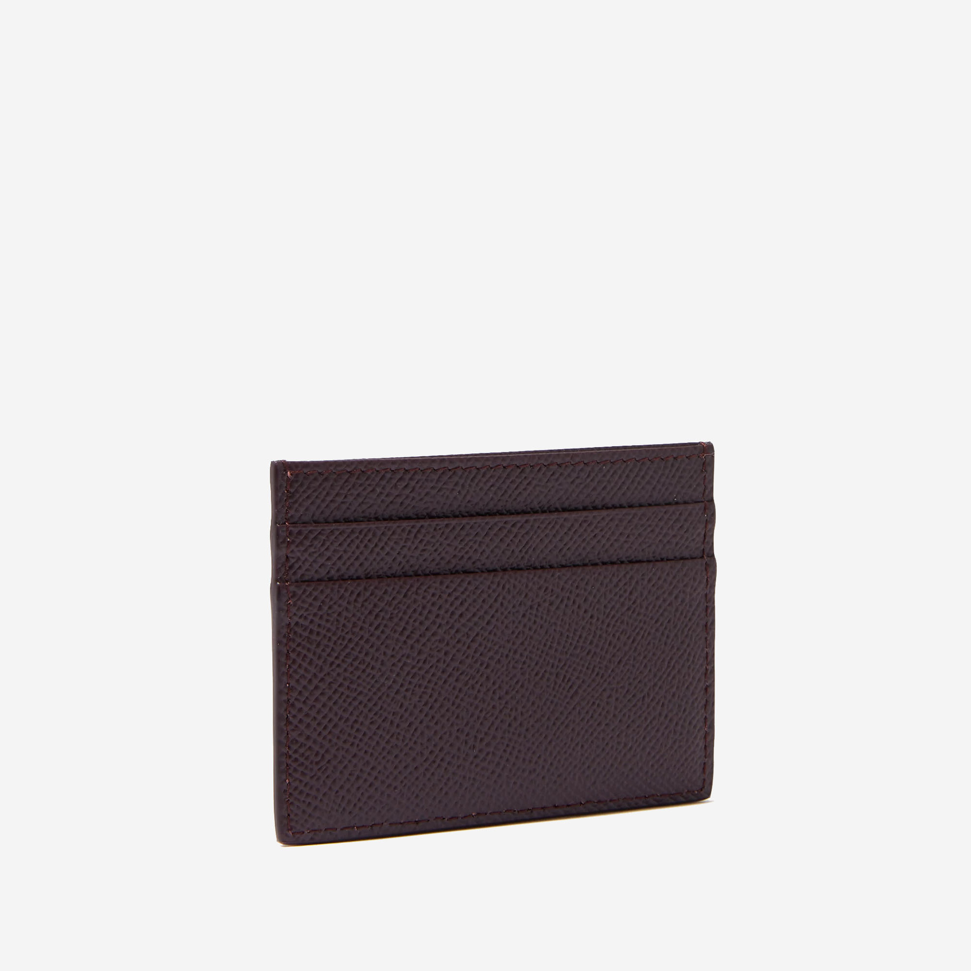  Dolce and Gabbana Dauphine Leather Card Case 