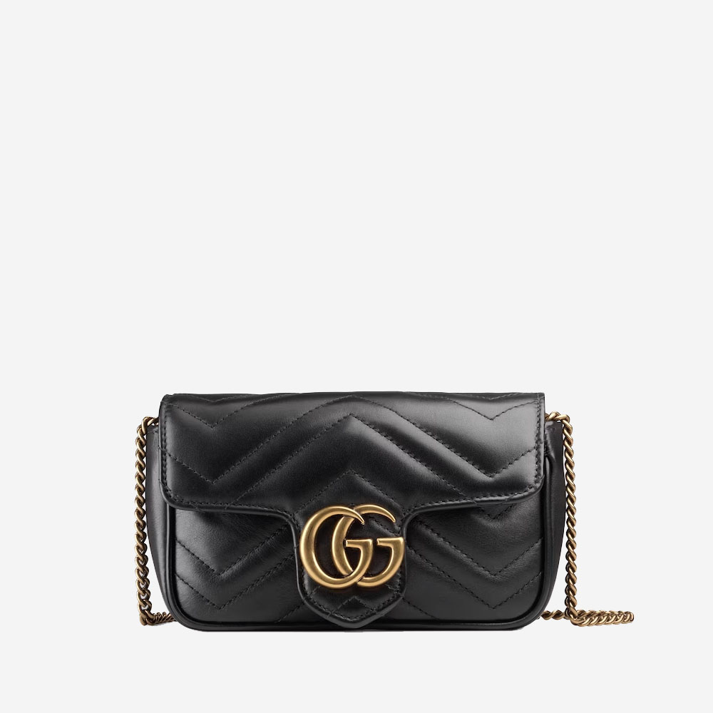  GG Marmont Matelassé Leather Super Mini Bag (Pre-Order Within 14 Days) 