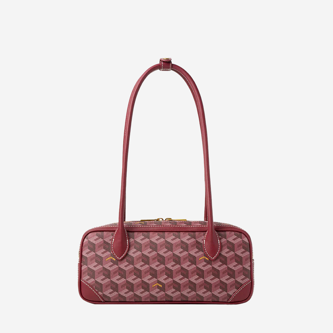  Christy Ng Marcelo Shoulder Bag Burgundy 