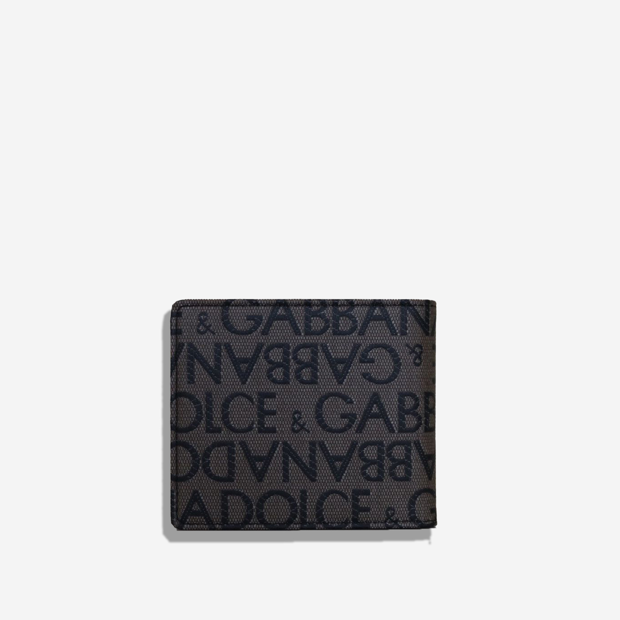  Dolce and Gabbana Wallet Bifold Beige / Black 