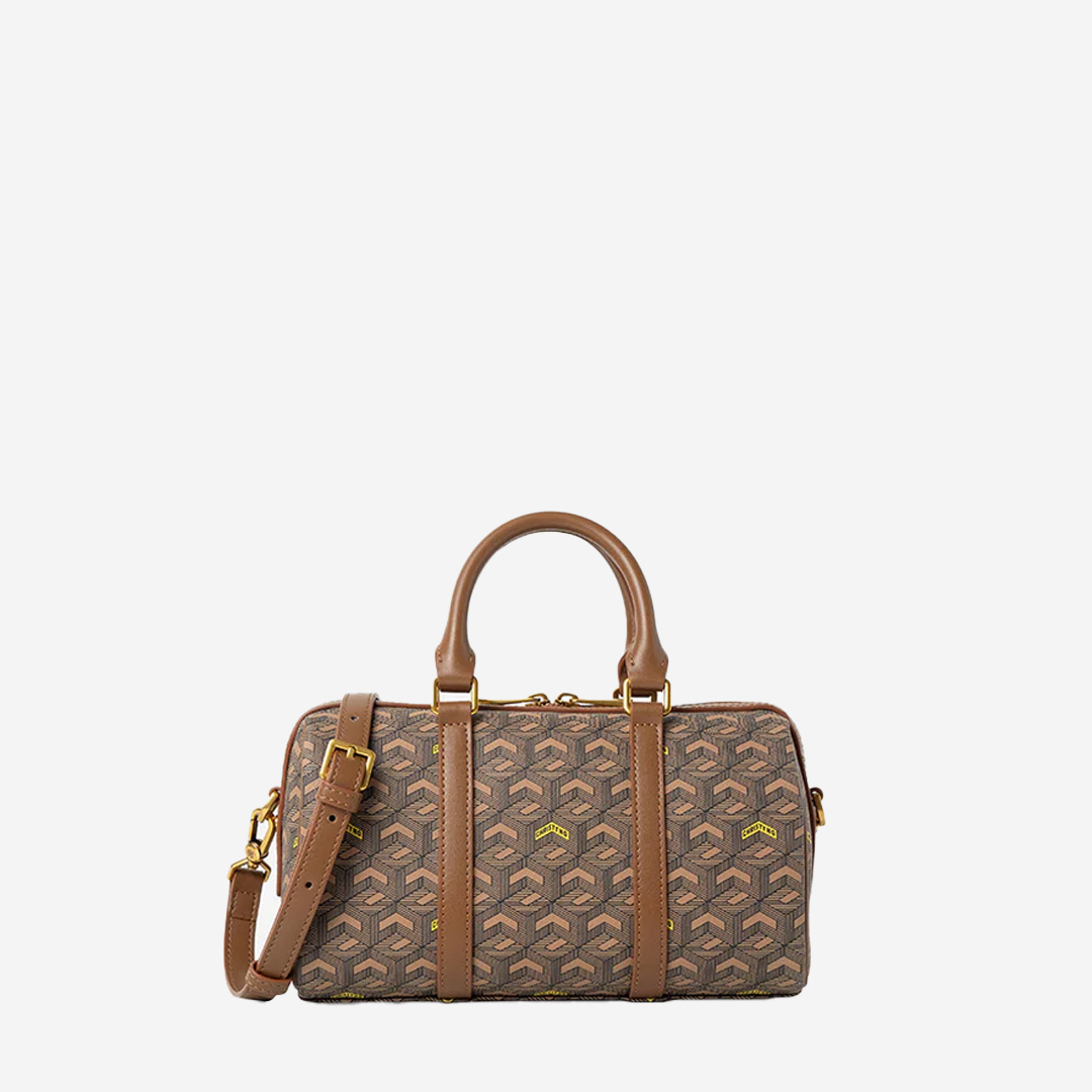  Christy Ng Enzo Mini Duffle Bag V2 Espresso Brown 
