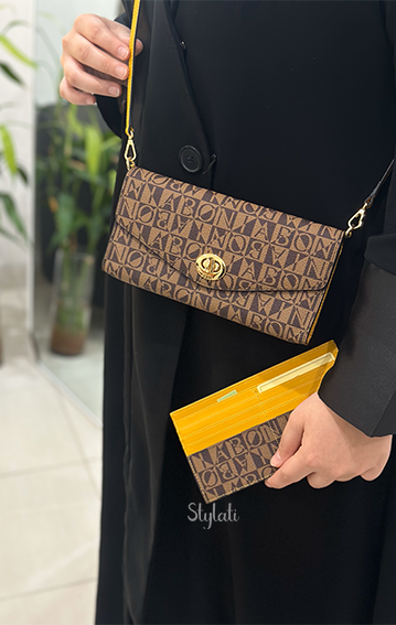  Bonia Estela Envelope Sling Pouch 