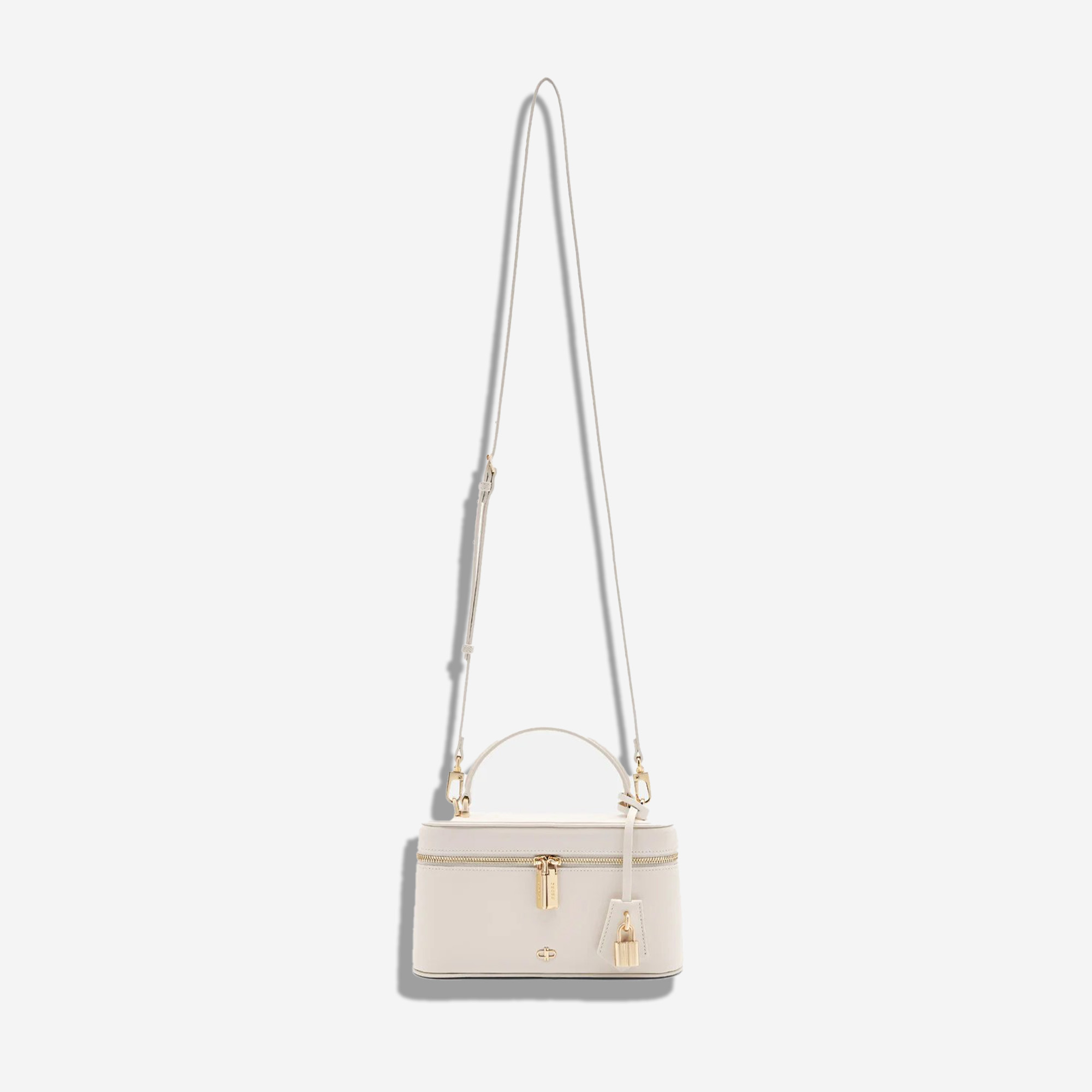  Pedro Ari Leather Shoulder Bag - Chalk 