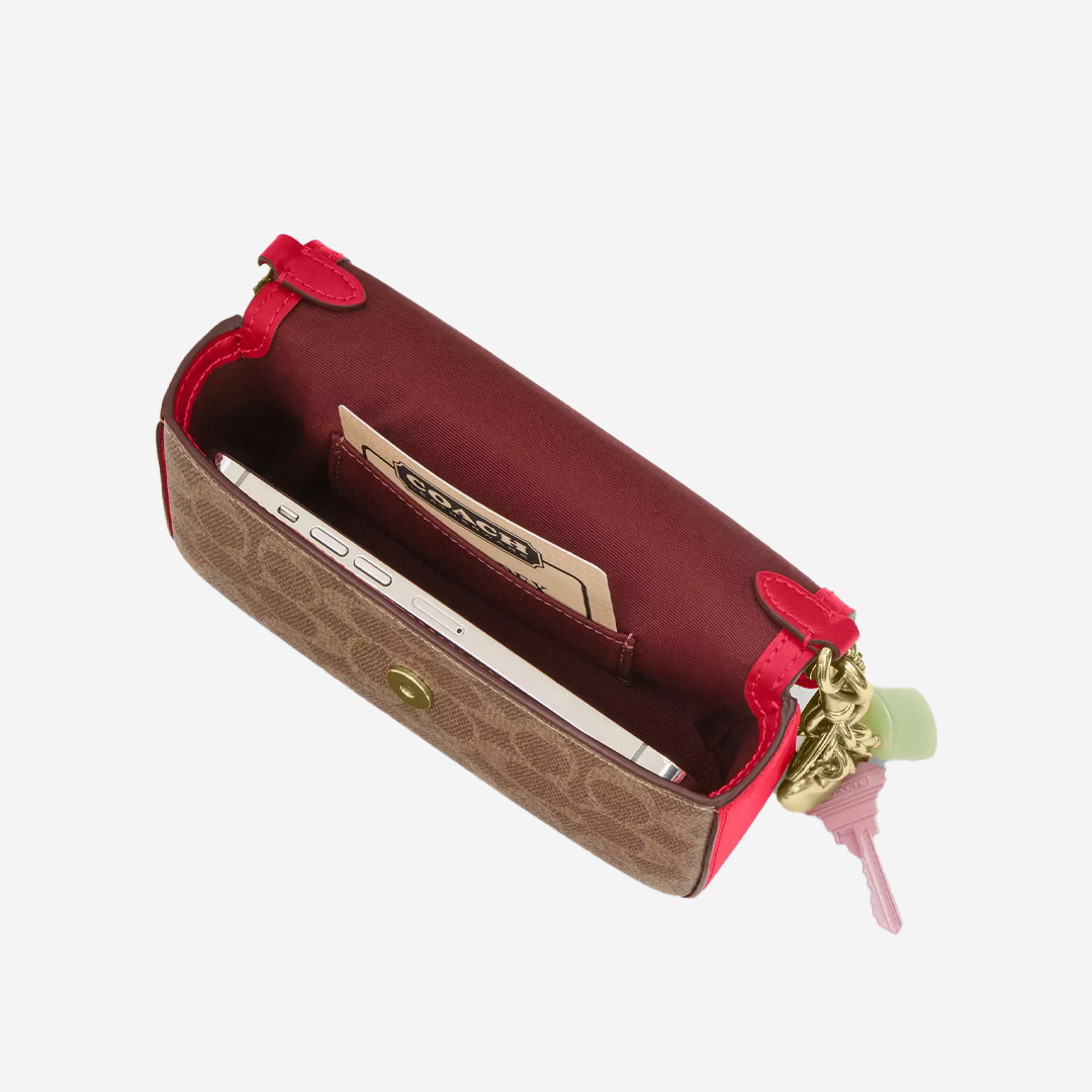  Coach Mini Josie Top Handle Bag 