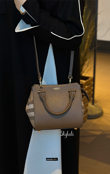  Burberry Banwell Satchel Handbag 