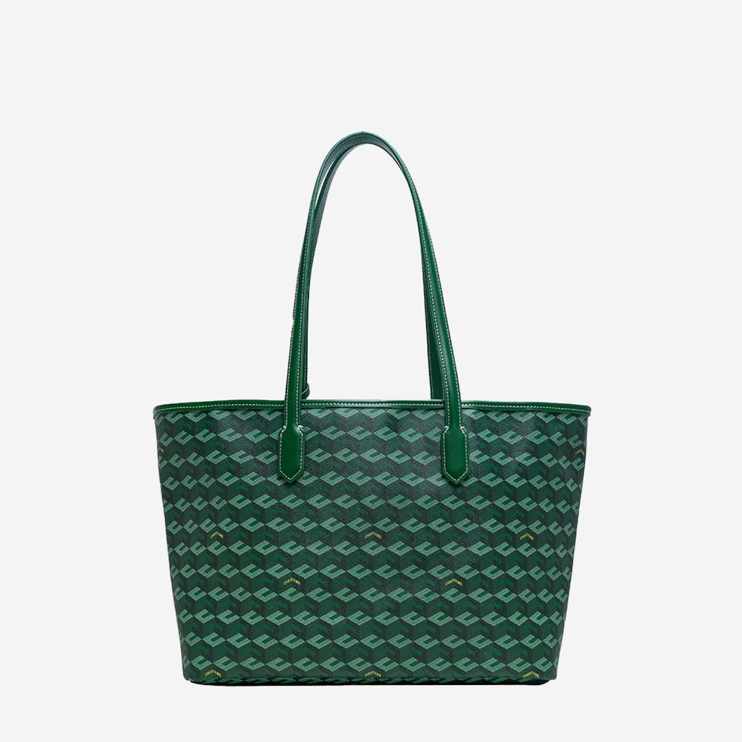  Christy Ng Russo Monogram Tote Bag Green 