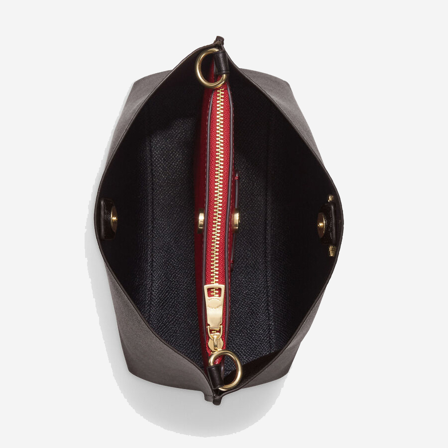  Coach Mollie Bucket Bag 22 In Signature Canvas 