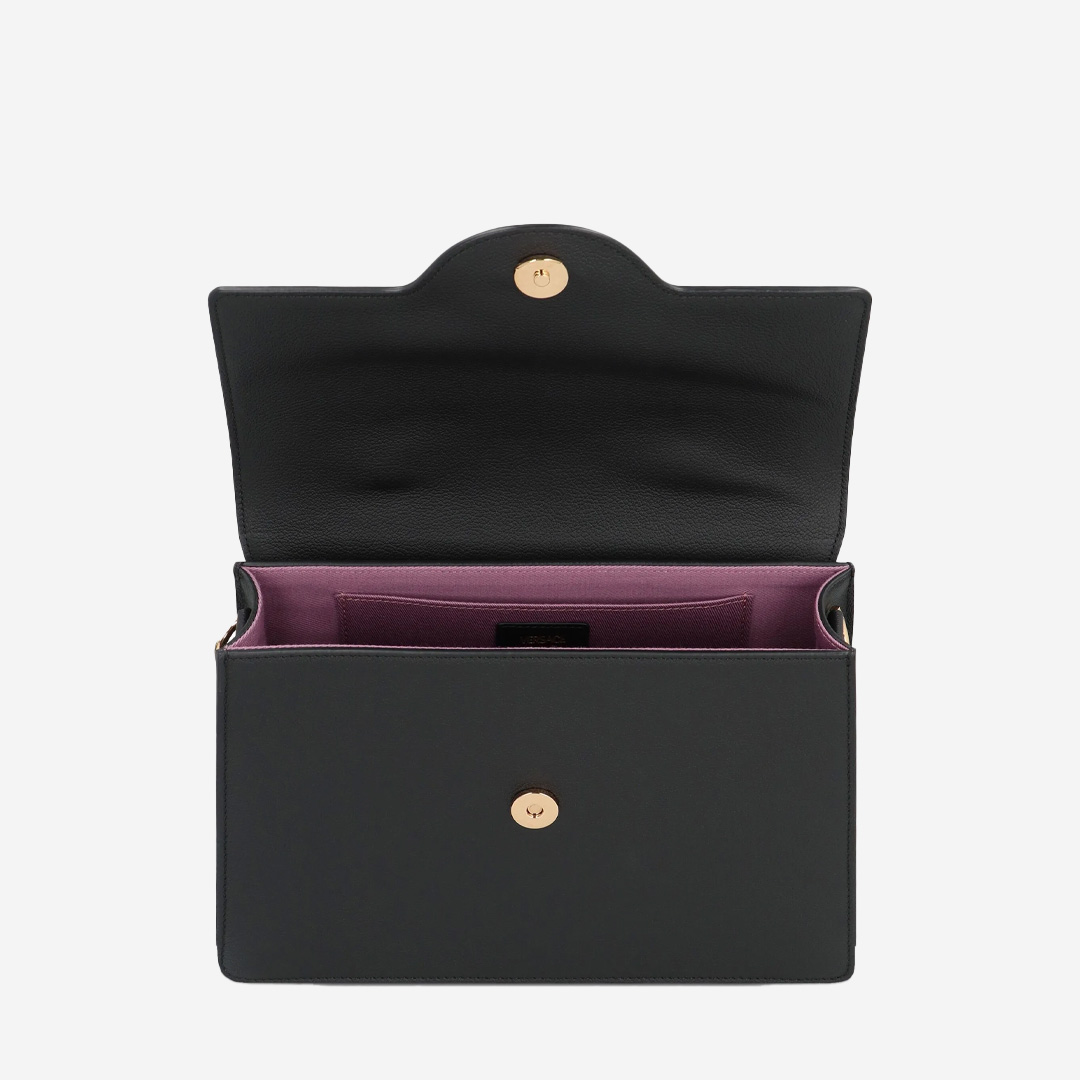  Versace Medusa leather handbag 