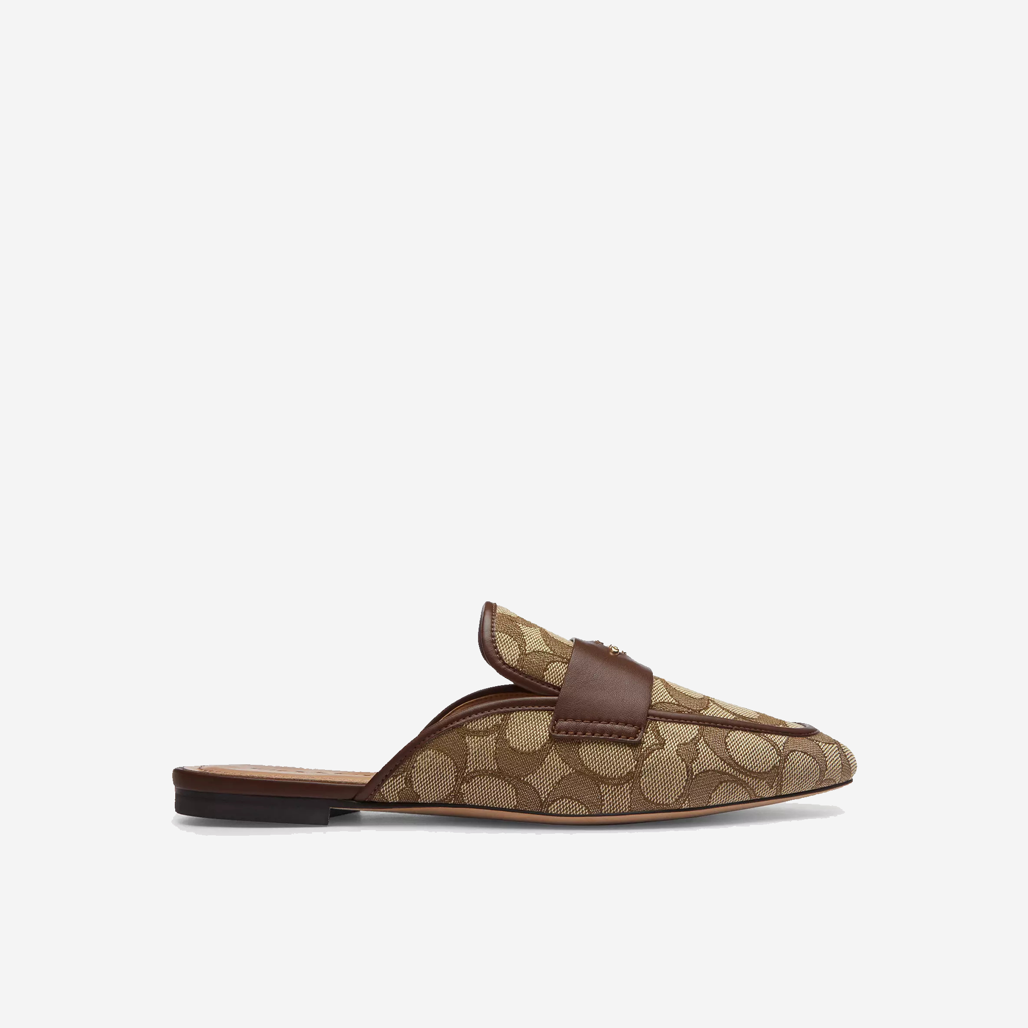  Coach Samie Slide In Signature Jacquard 