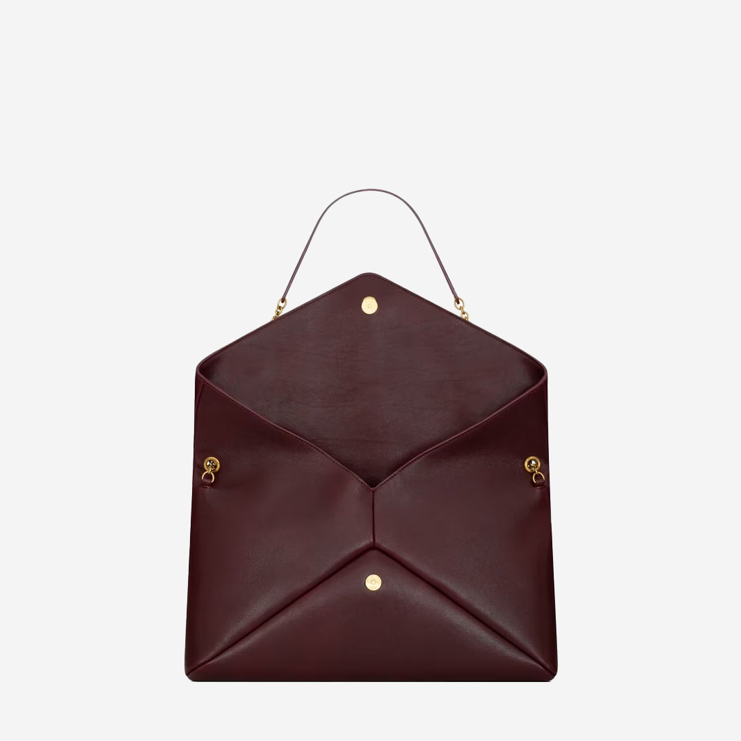  Saint Laurent CASSANDRE large pouch on chain in shiny leather (Pre-Order Within 14 Days) 
