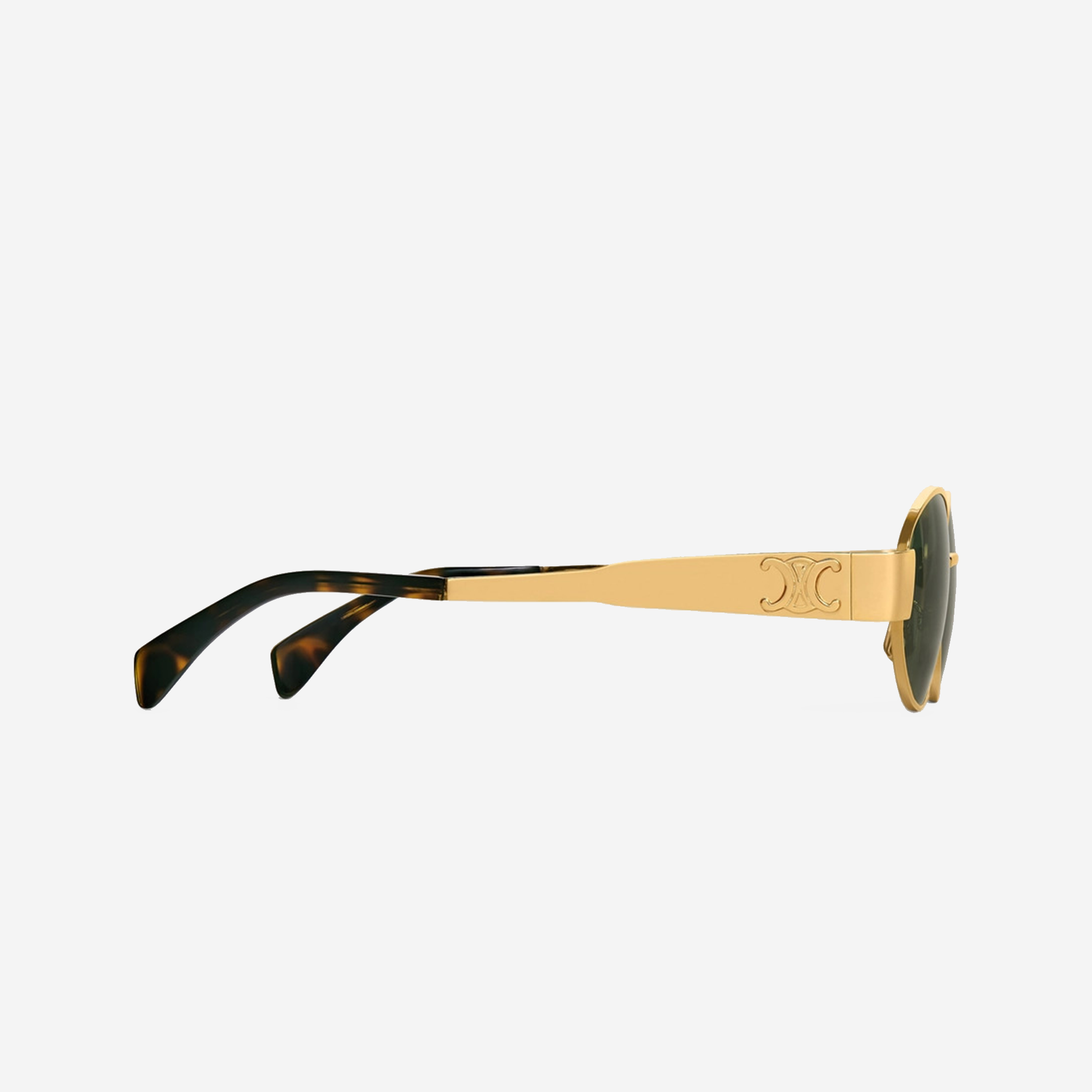  Celine Oval Green Sunglasses (Pre-Order Within 14 Days) 