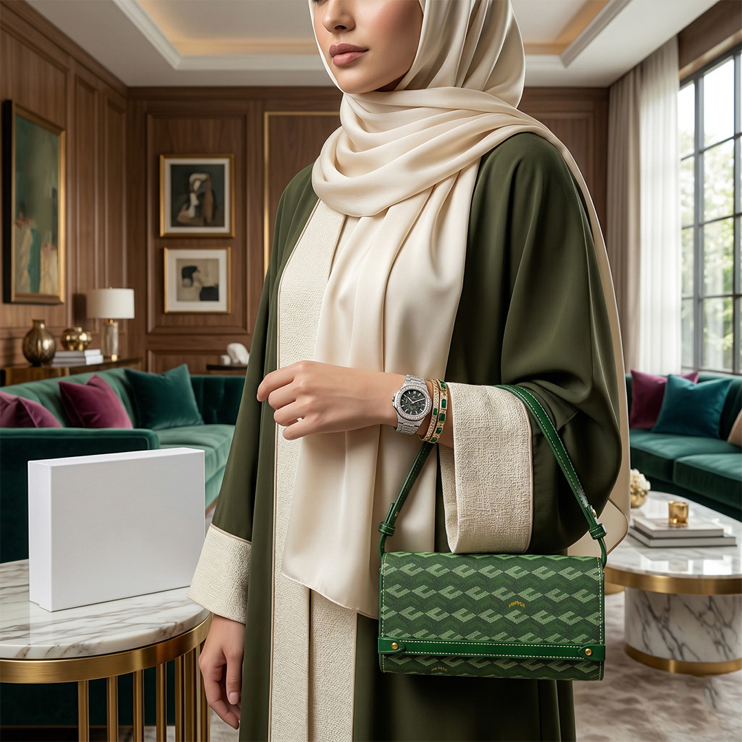  حقيبة الكتف دويغو لون أخضر ماركة كريستي إن جي 
