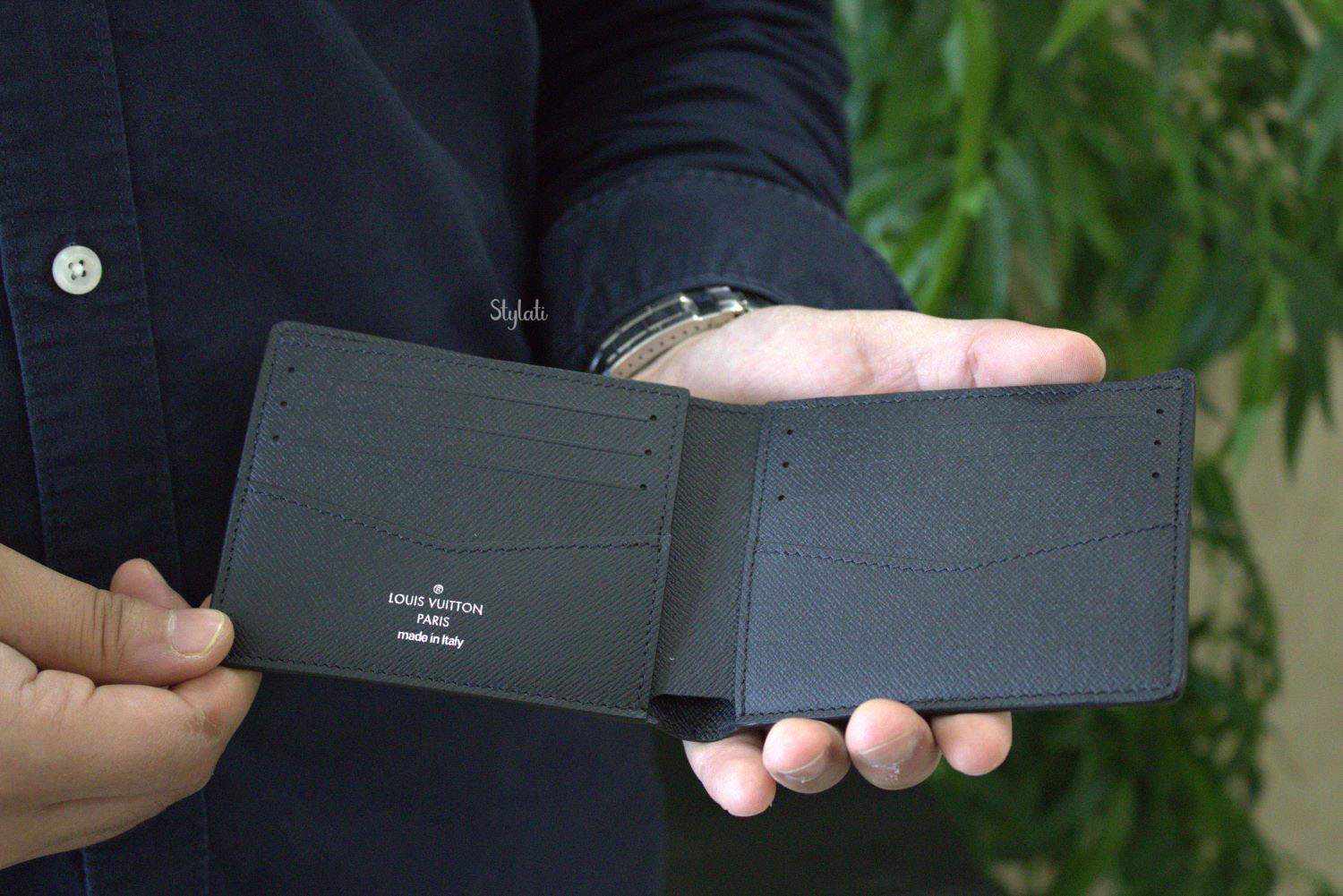  Louis Vuitton Slender Wallet Graphite  