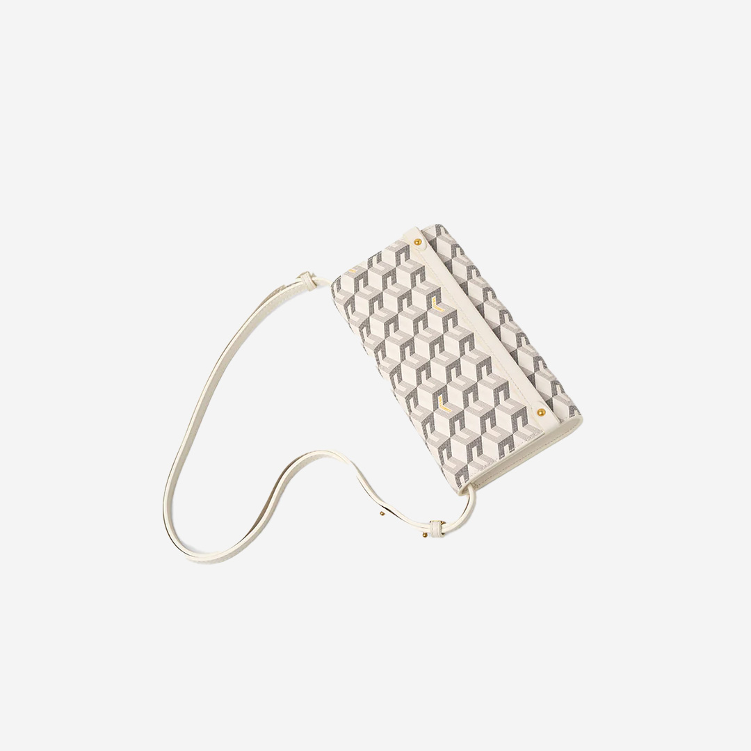  Christy Ng Diego Shoulder Bag White 