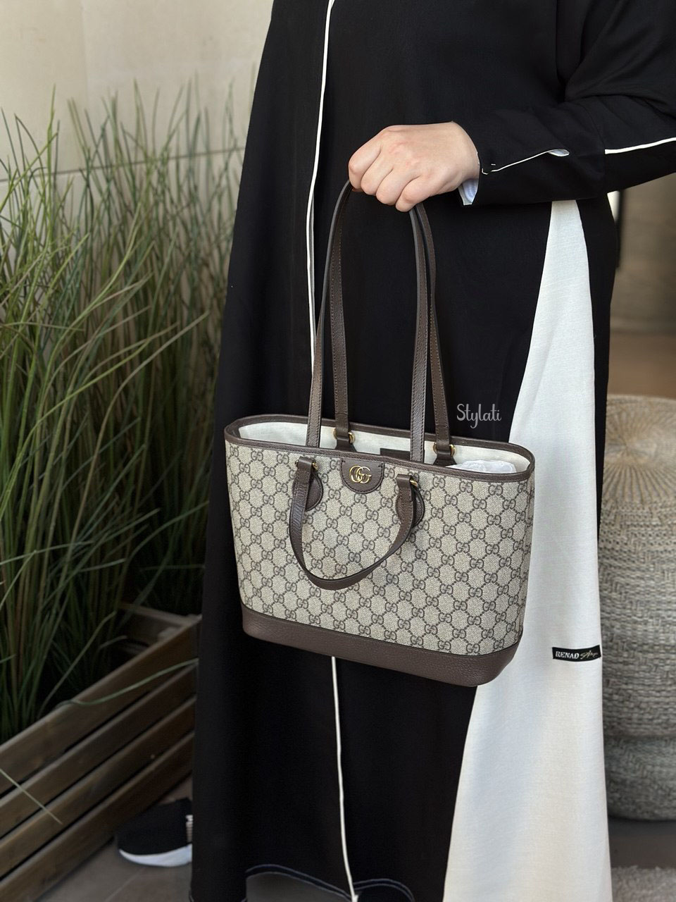  Gucci Ophidia GG small Tote Bag  