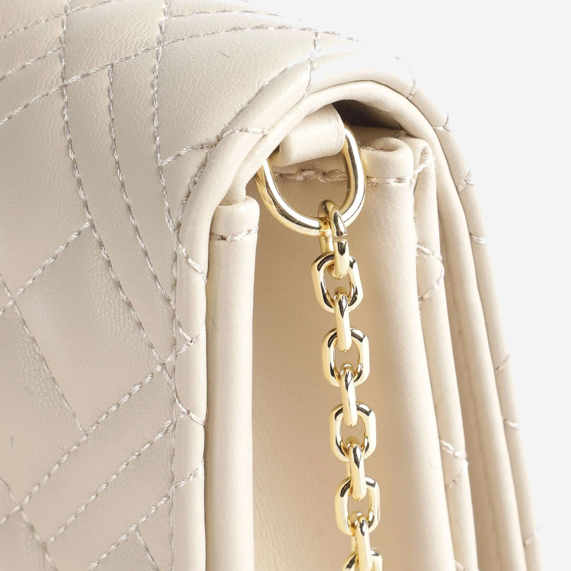 Love Moschino Smart Daily Crossbody bag beige 