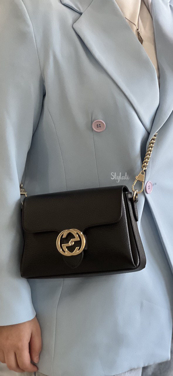  Gucci handbag dollar calf 