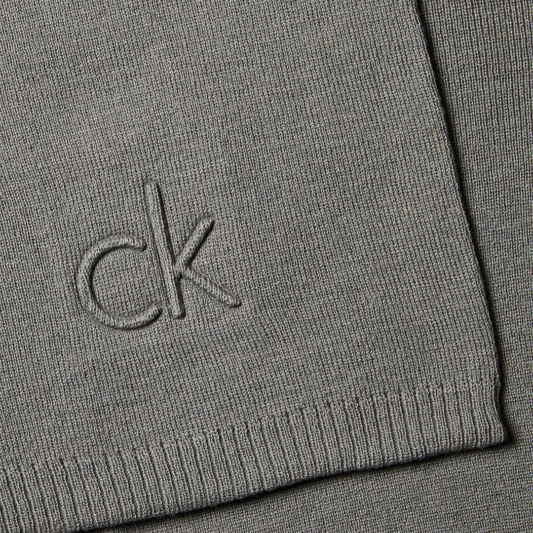  Calvin Klein Embossed Logo Scarf 