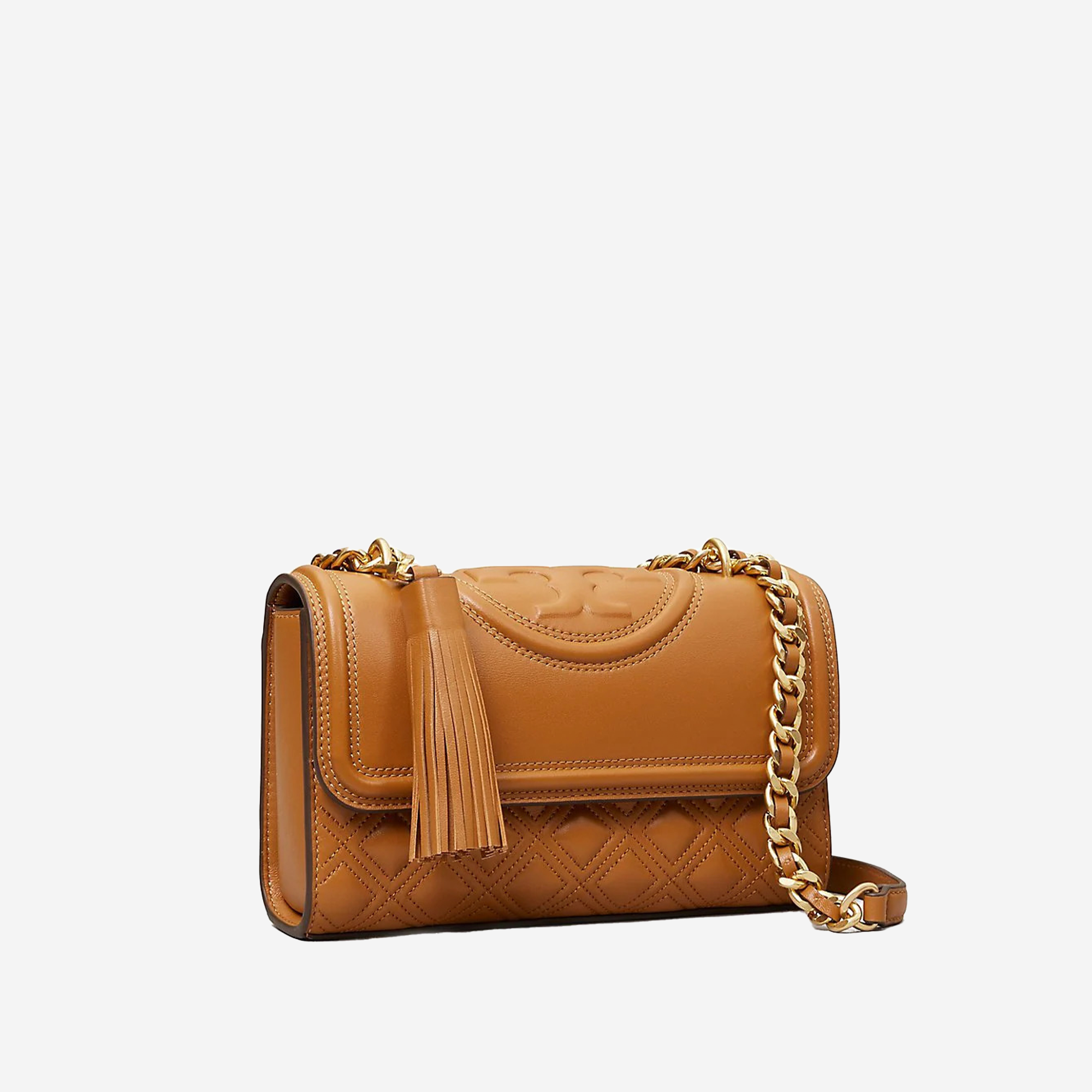  Tory Burch Fleming small convertible shoulder bag Brown 