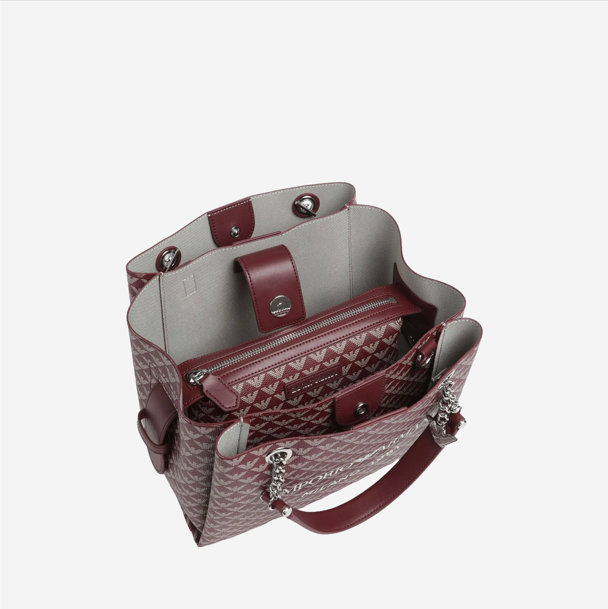  Emporio Armani Annie Handbag dark red 