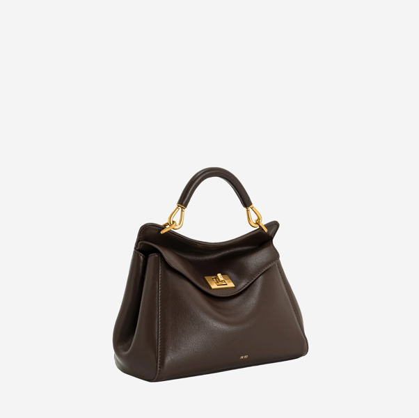 JW PEI Lucia Classic Top Handbag - Dark Brown (Pre-Order Within 14 Days) 