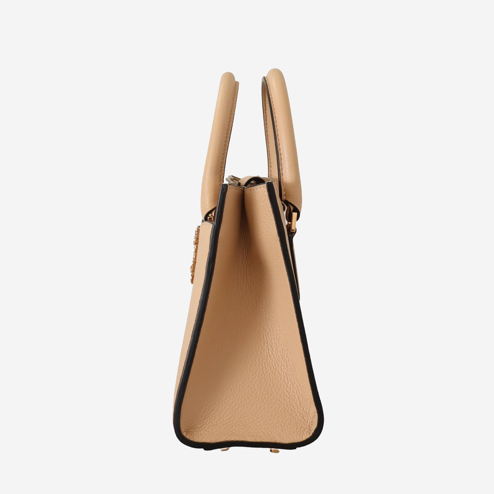  Versace small top handle grainy calf  