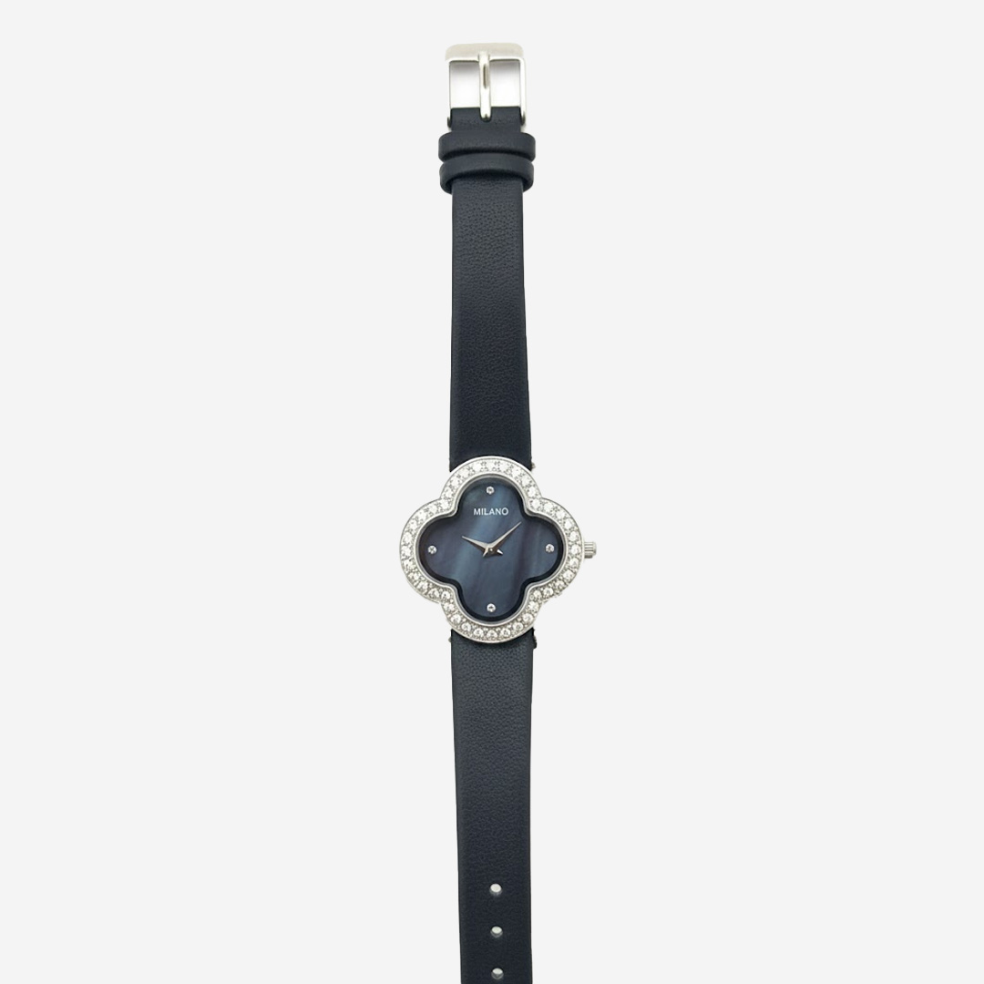  Milano Leather Watch  Van Cleef Model 