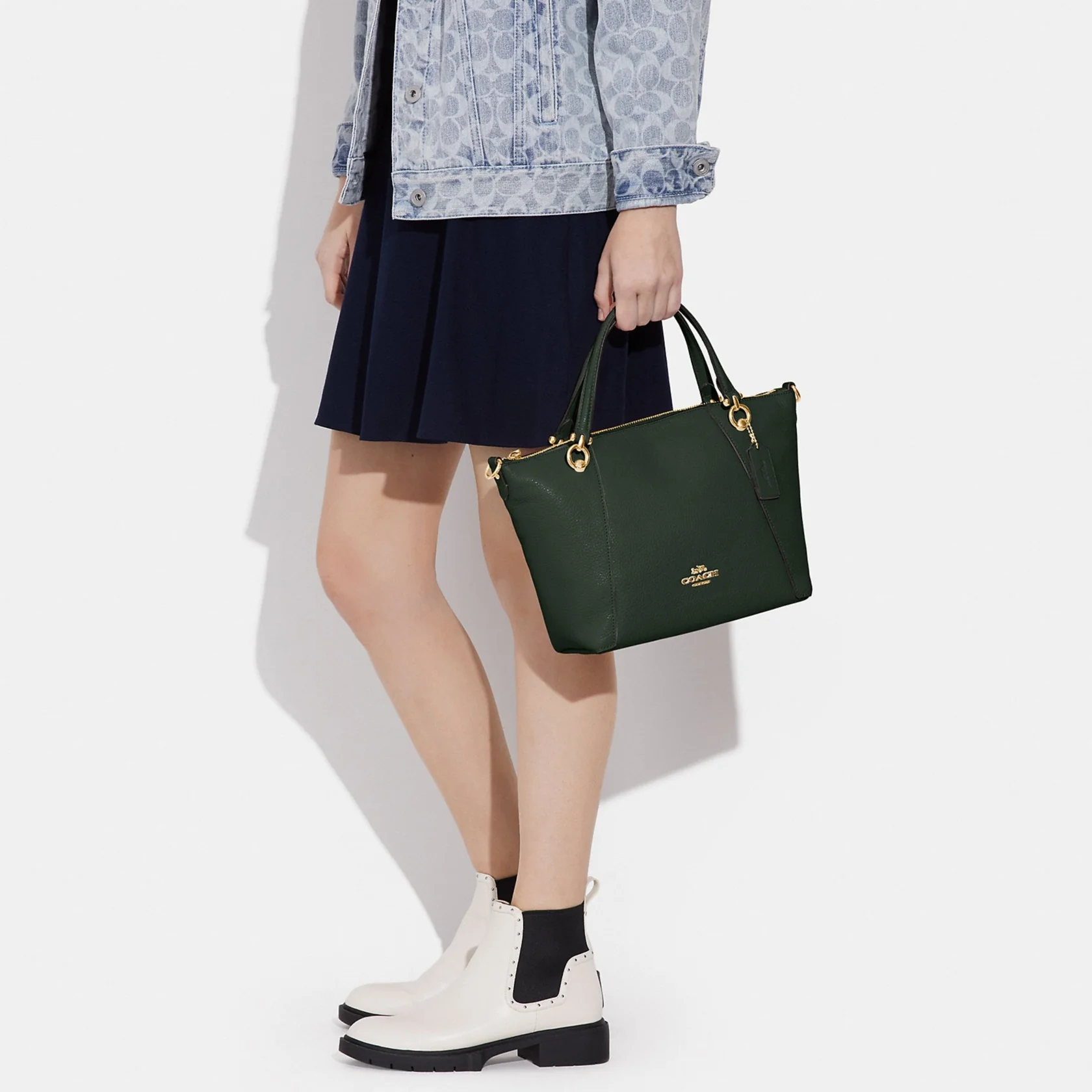  Coach Kacey Satchel Bag 
