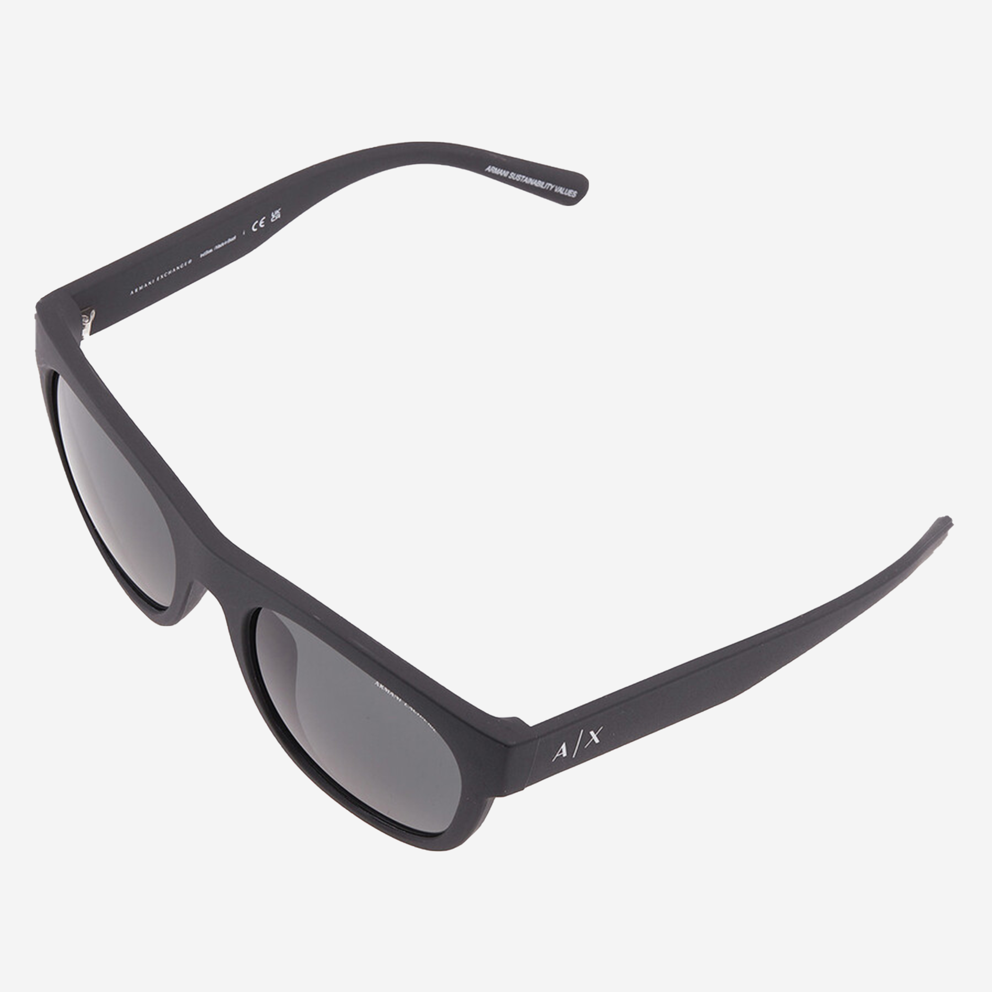  Armani Exchange Dark Grey Square Men's Sunglasses  
