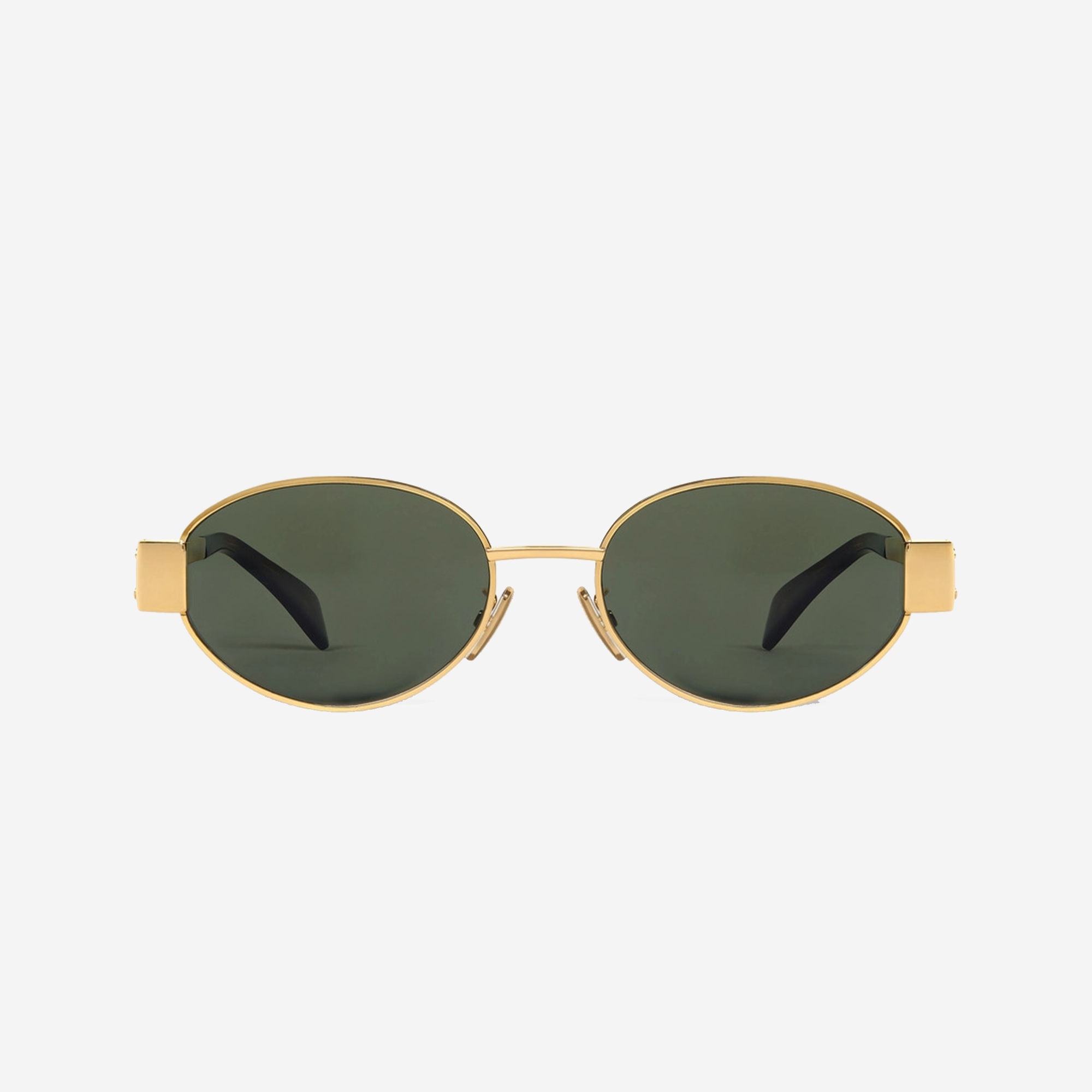  Celine Oval Green Sunglasses (Pre-Order Within 14 Days) 
