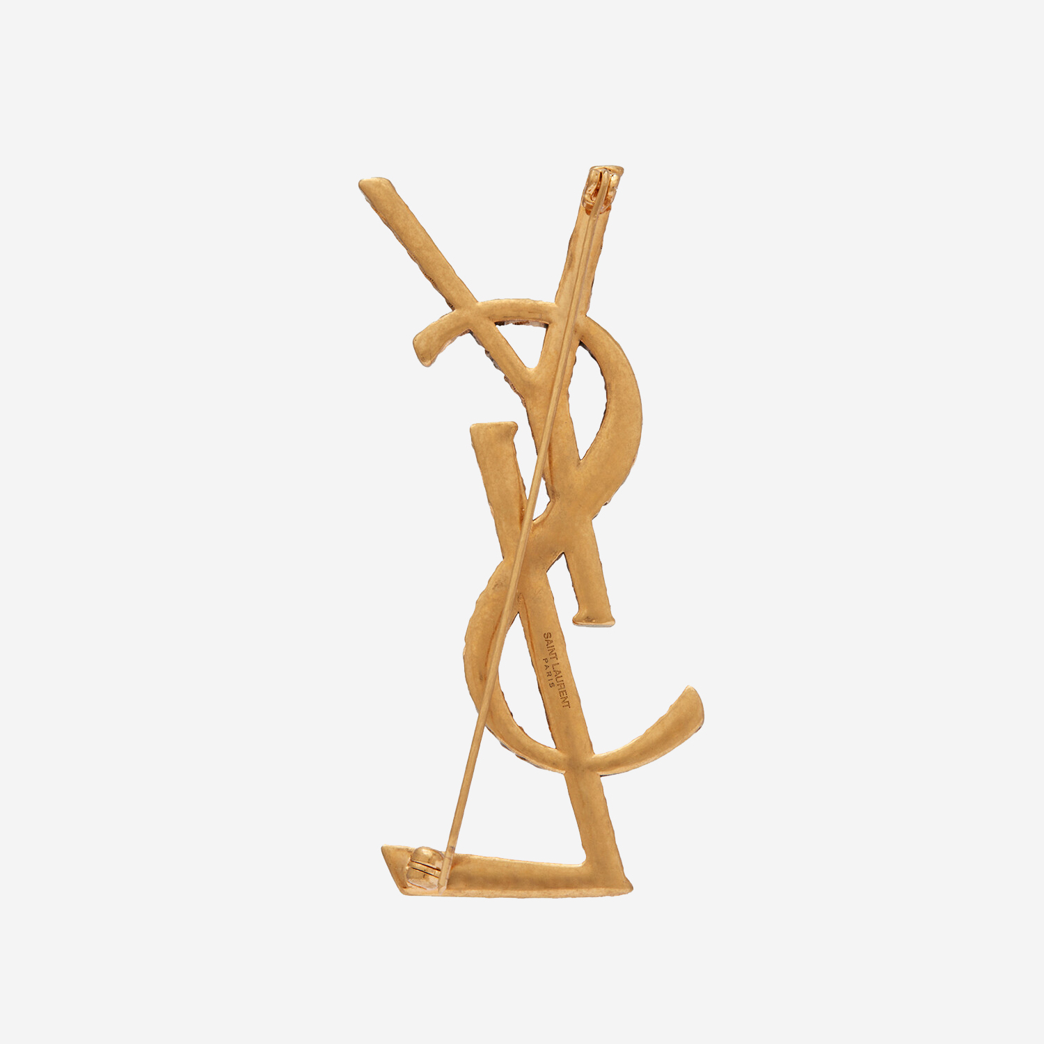  بروش كاساندر YSL من المعدن ماركة سالوران  