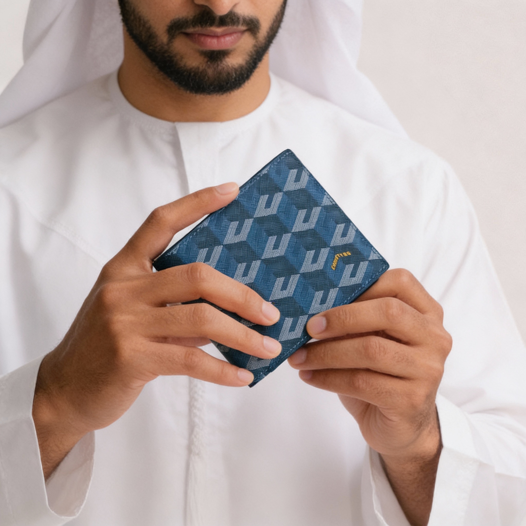 محفظة ماتيو لون أزرق ماركة كريستي إن جي 