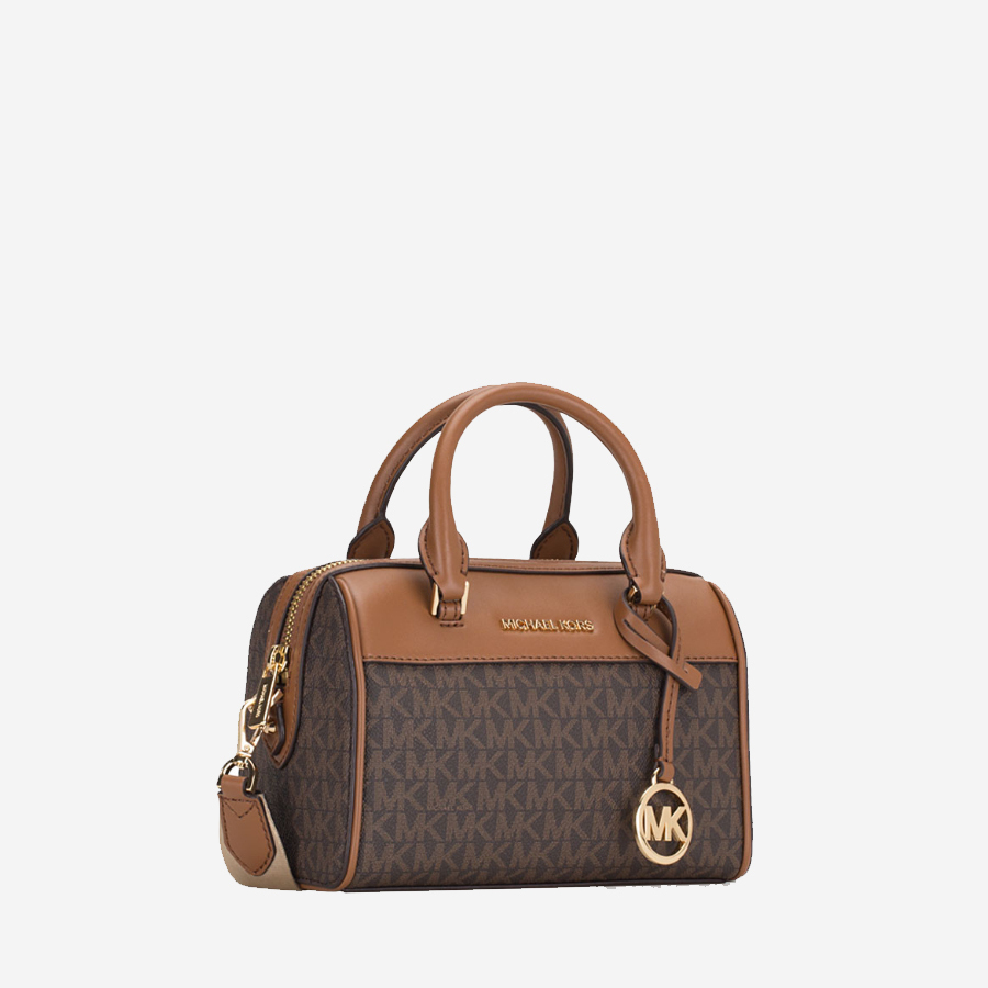  Michael Kors Travel Duffle Signature Crossbody Bag 