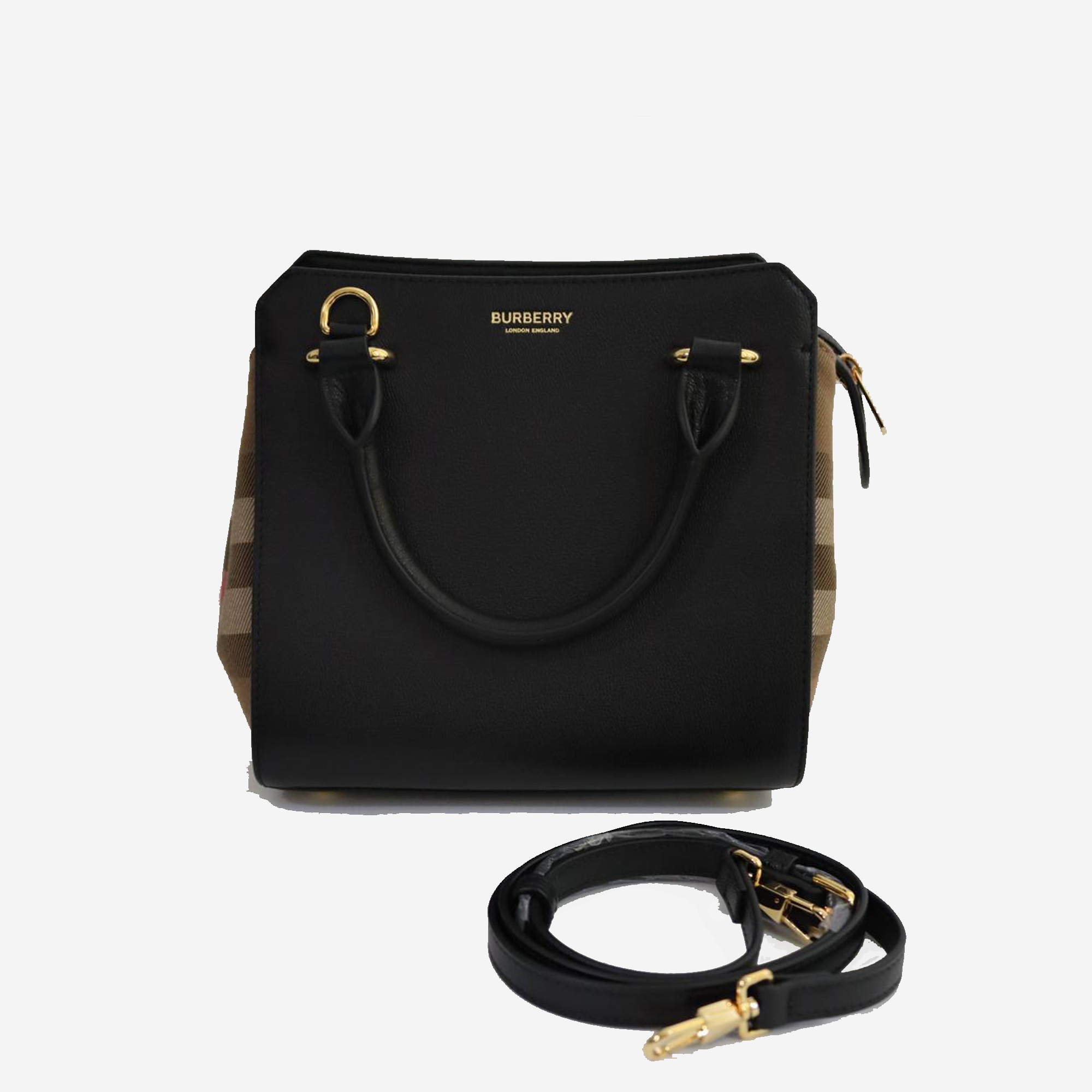  Burberry Banwell Satchel Handbag 