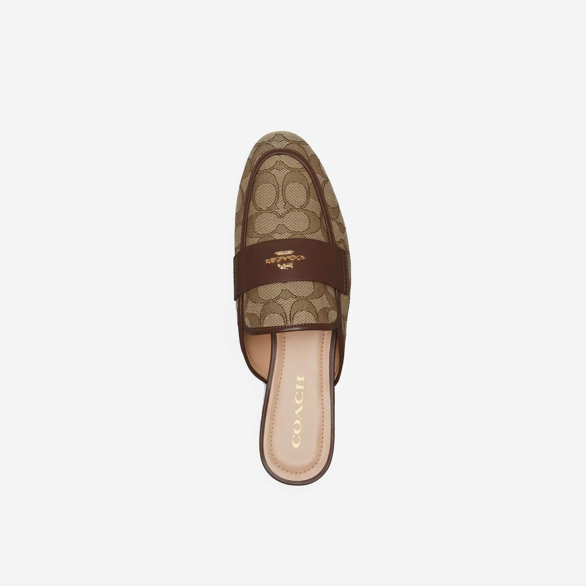  Coach Samie Slide In Signature Jacquard 