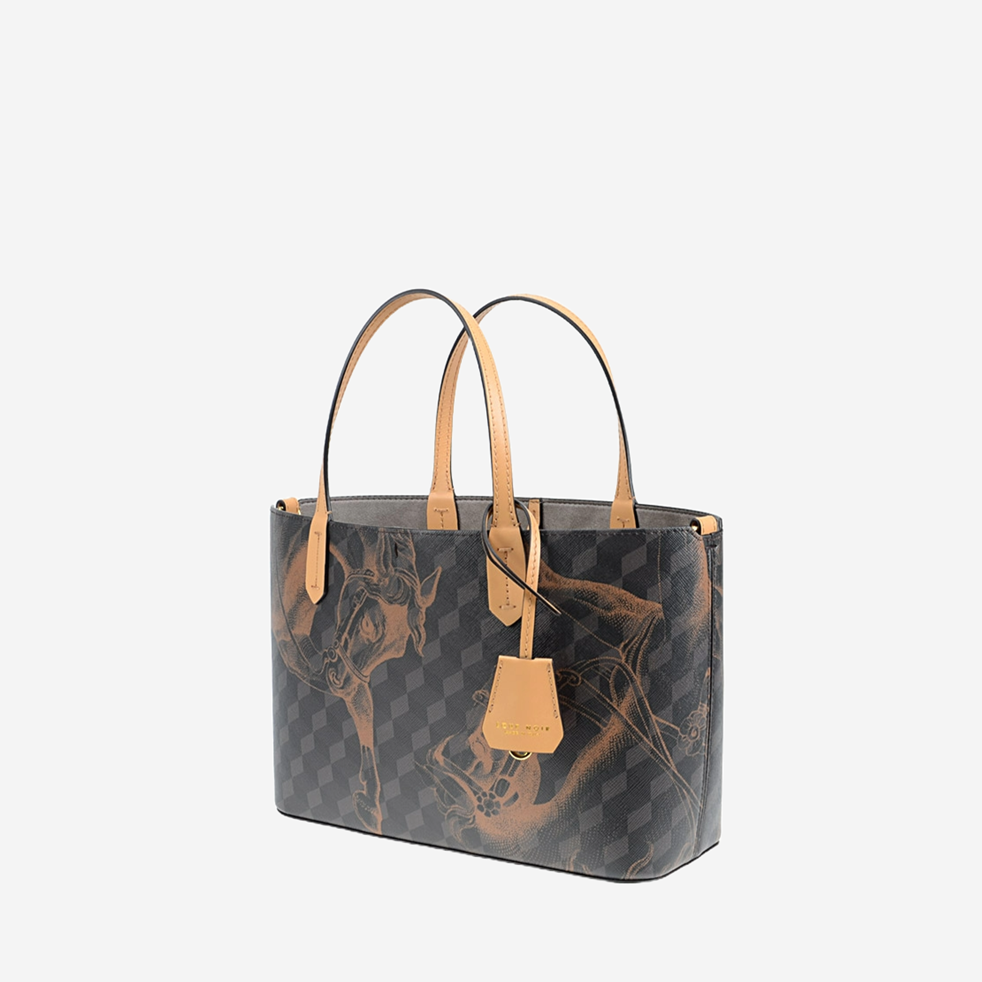  Loup Noir Mini Shopper Cheval Brown / Dijon (Pre-Order Within 14 Days) 