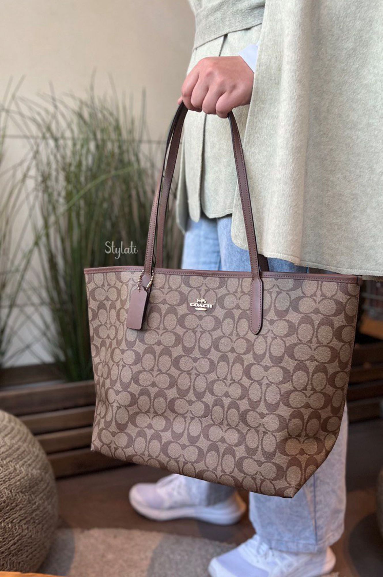 حقيبة توت سيتي ماركة كوتش 
