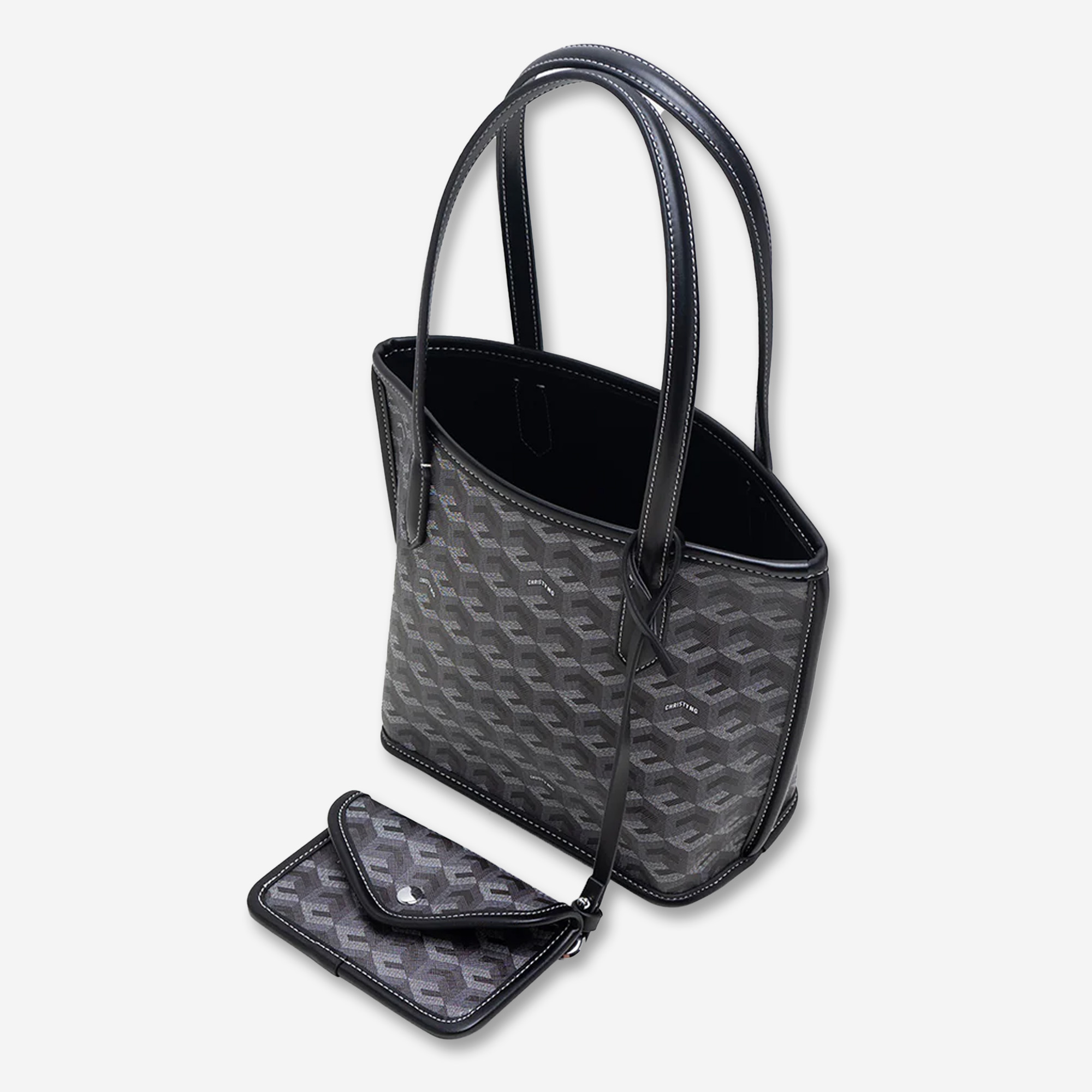  Christy Ng Russo Mini Tote Bag Black 