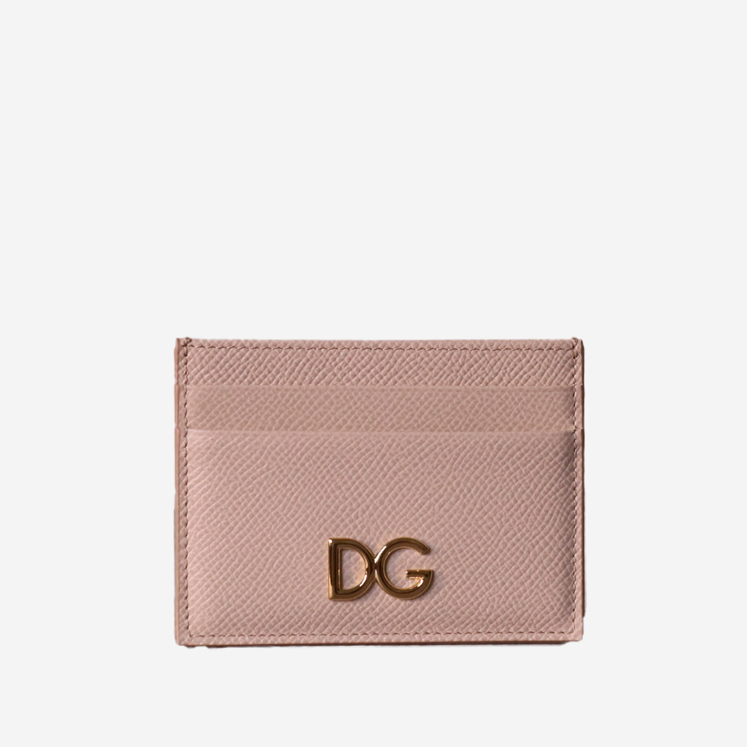  Dolce and Gabbana Dauphine Leather Card Case 