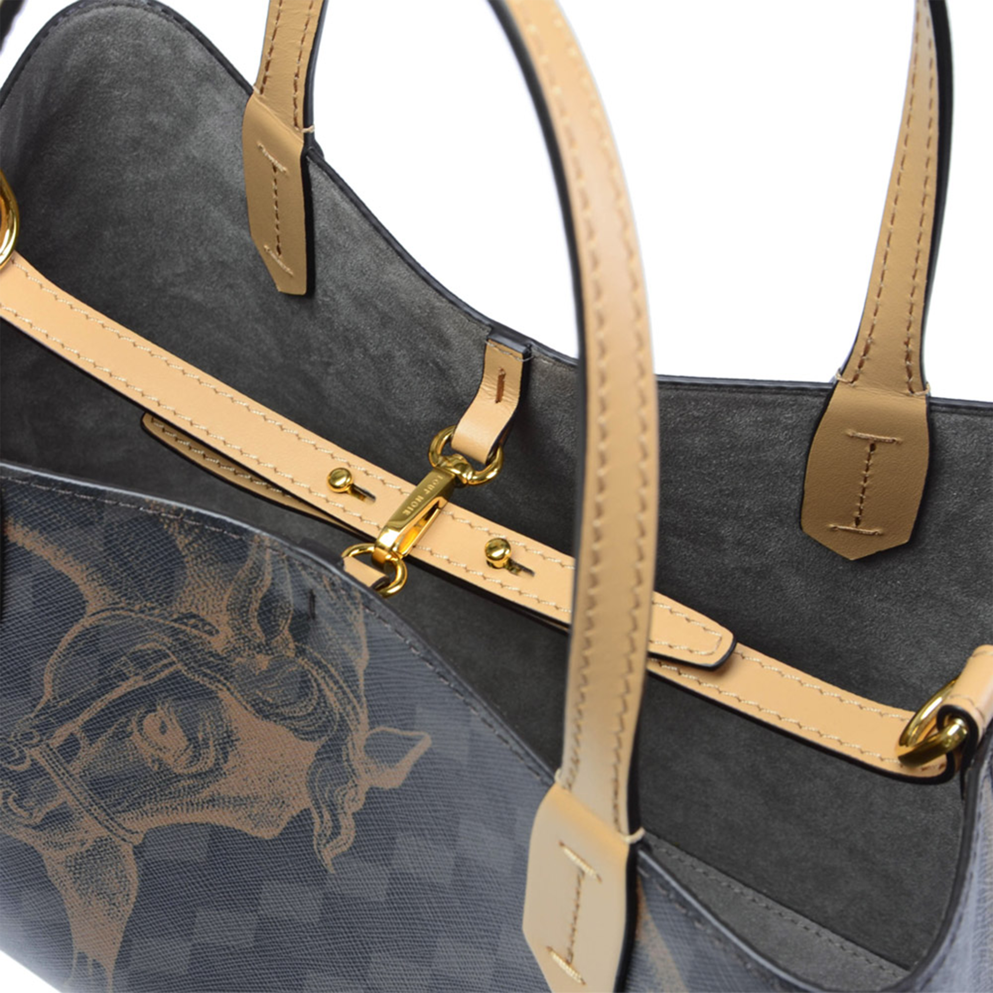  Loup Noir Mini Shopper Cheval Brown / Dijon (Pre-Order Within 14 Days) 