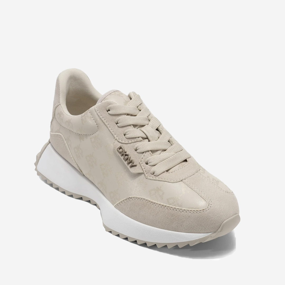  Dkny naples lace up sneaker Bone 