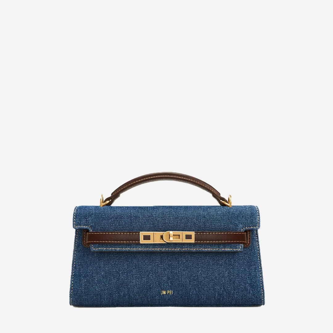  JW PEI Noor Top Handle Bag - Blue Denim (Pre-Order Within 14 Days) 