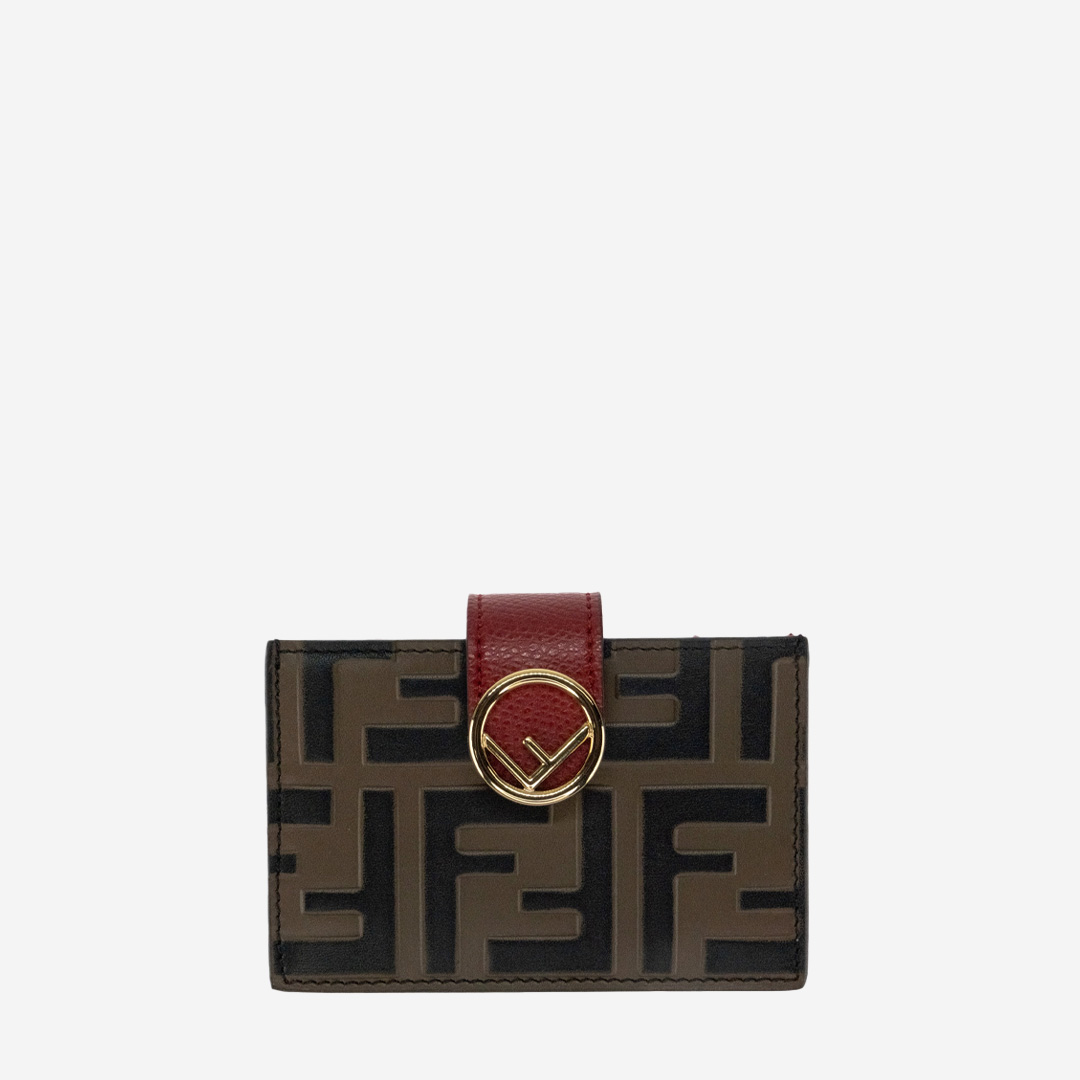  محفظة جلد ماركة فندي  