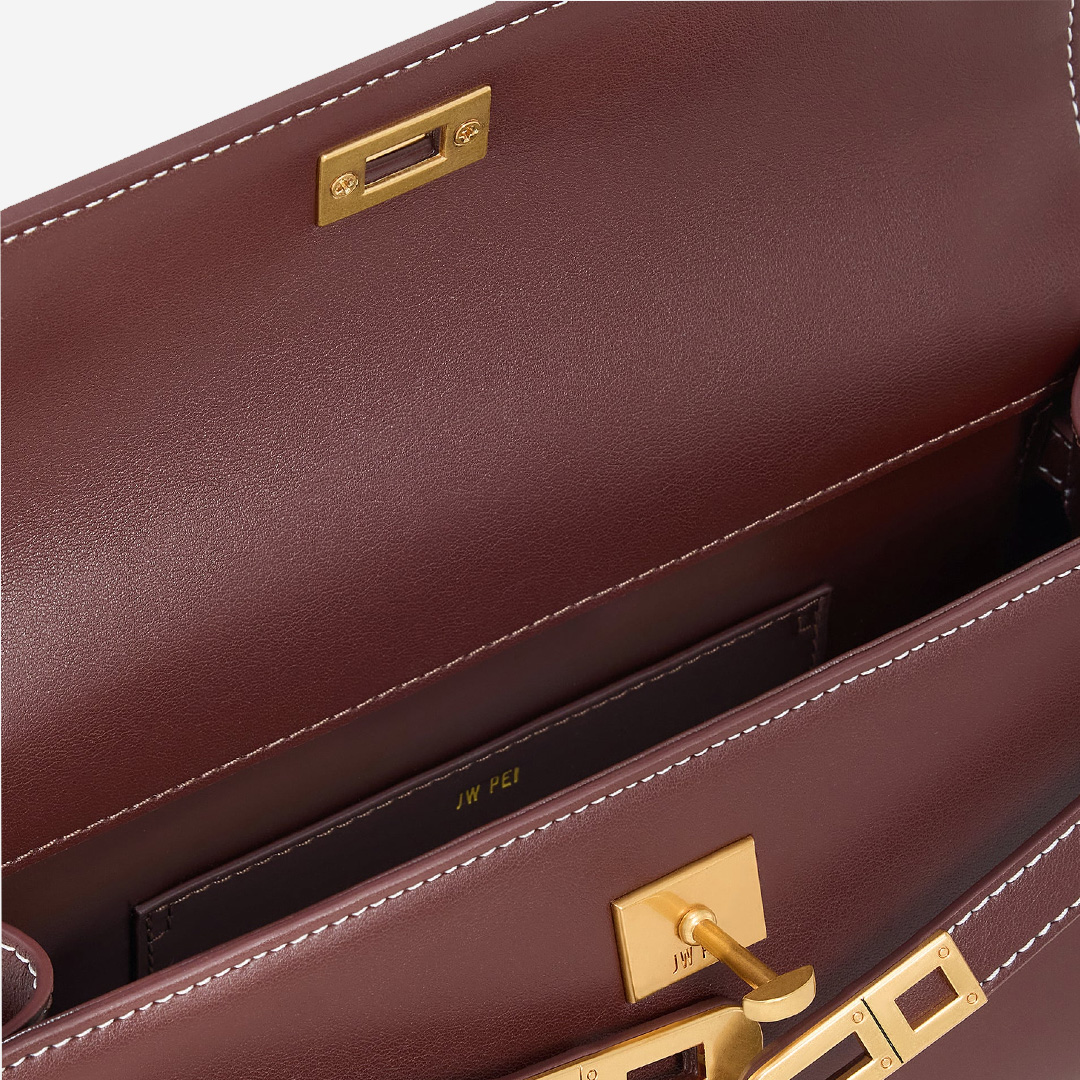  JW PEI Noor Top Handle Bag - Reddish Brown (Pre-Order Within 14 Days) 