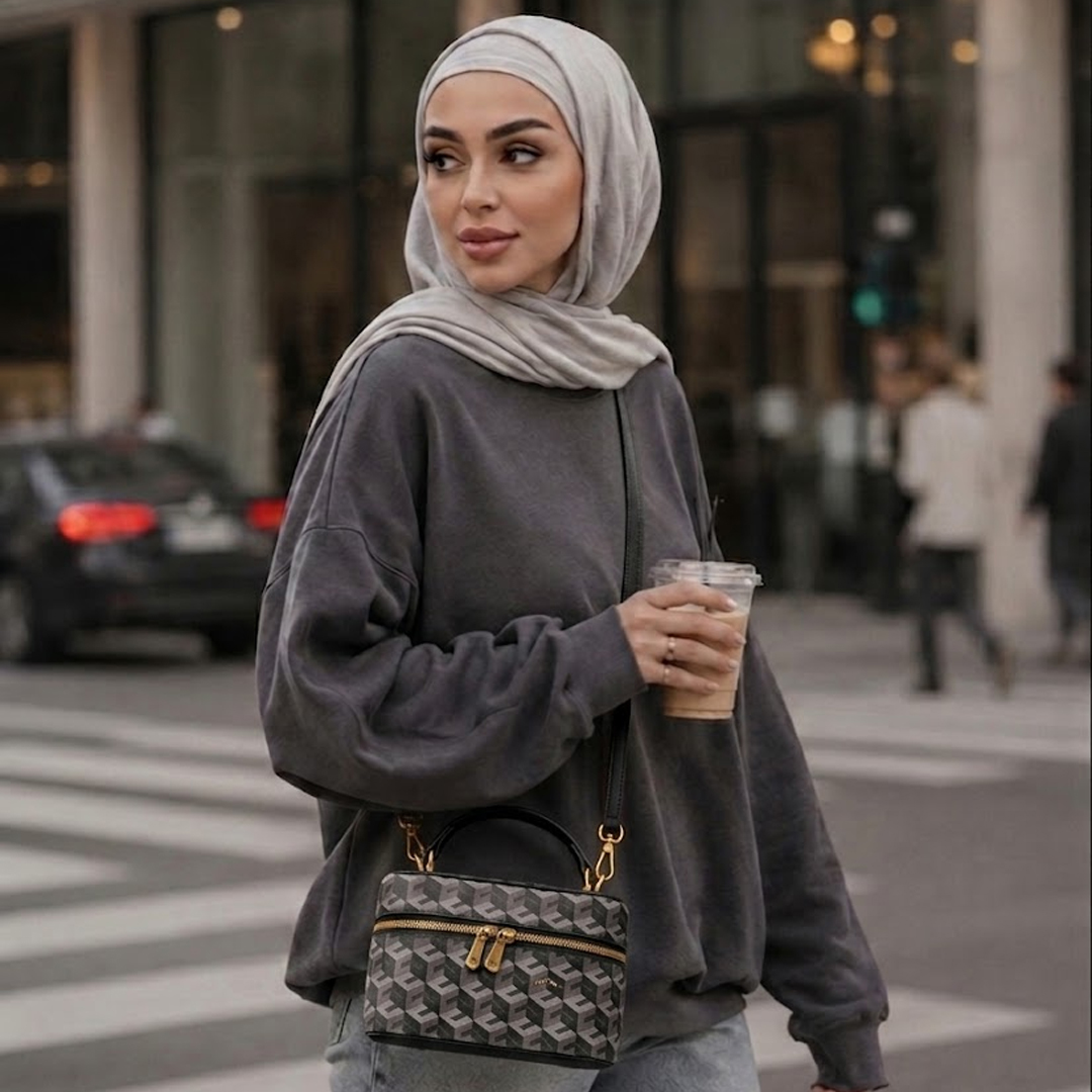  حقيبة جونو لون أسود ماركة كريستي إن جي 