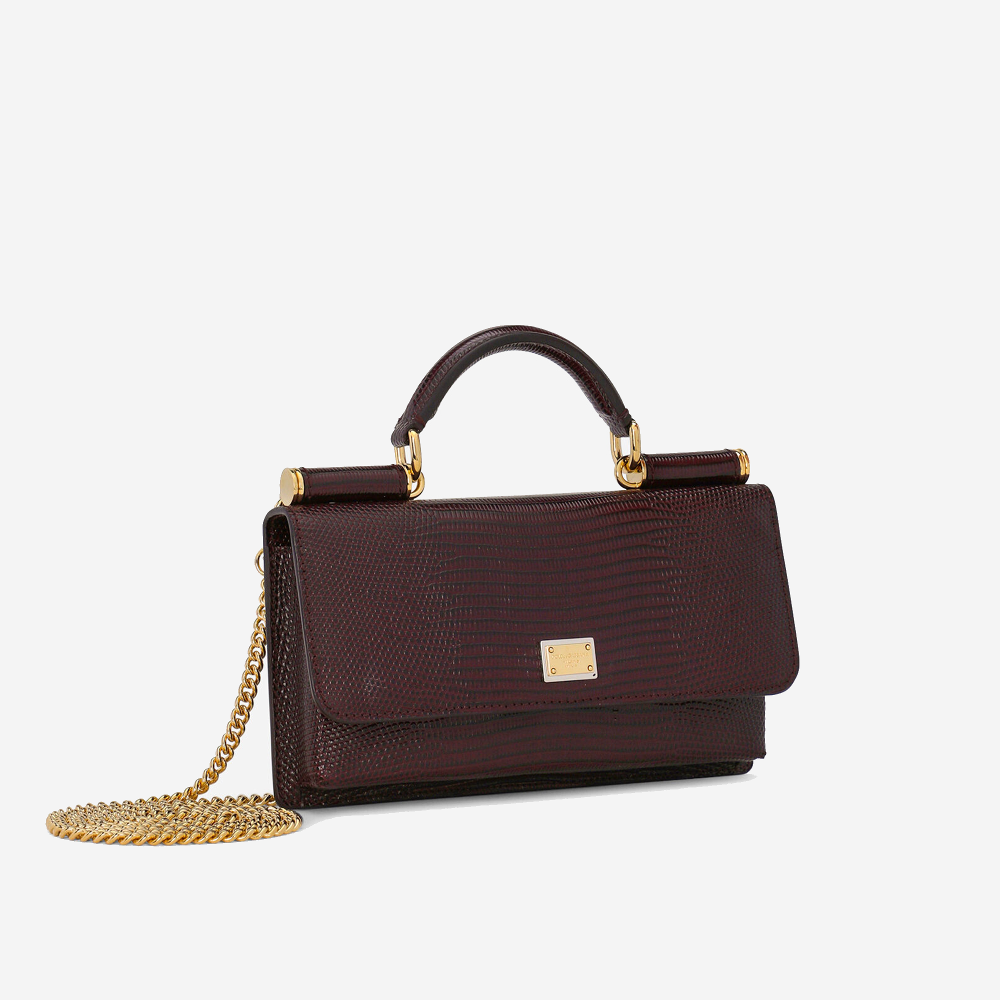  Dolce and Gabbana Iguana-Print Mini Bag (Pre-Order Within 14 Days) 
