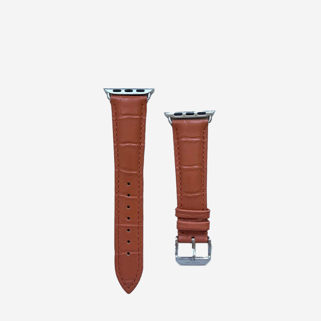  Beluggi Watch Band Croco Orange 