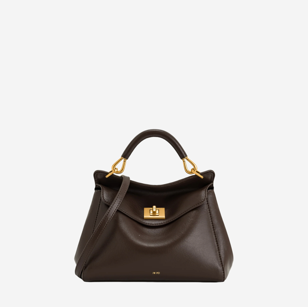  JW PEI Lucia Classic Top Handbag - Dark Brown (Pre-Order Within 14 Days) 