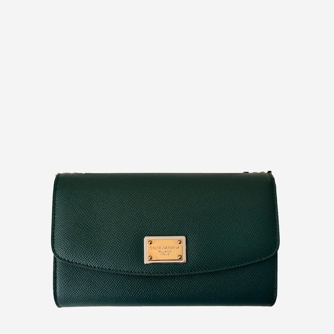  Dolce and Gabbana Mini Bag Crossbody Dauphin - Green 